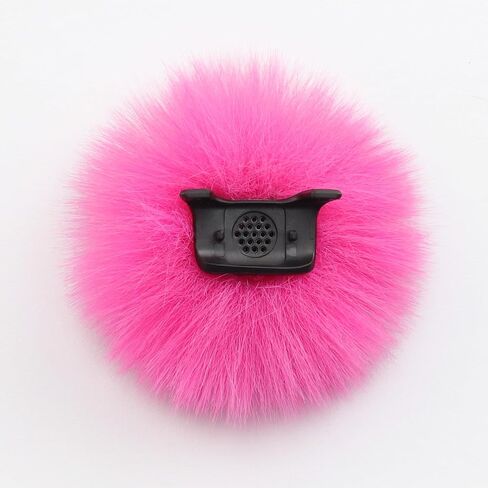 LEFXMOPHY Windscreen for DJI MIC MINI (2024) Wireless Microphone Hot Pink Furry Wind Muff Deadcat Cover (Not for Dji Mic 1 and 2), 2-Pack in Kuwait