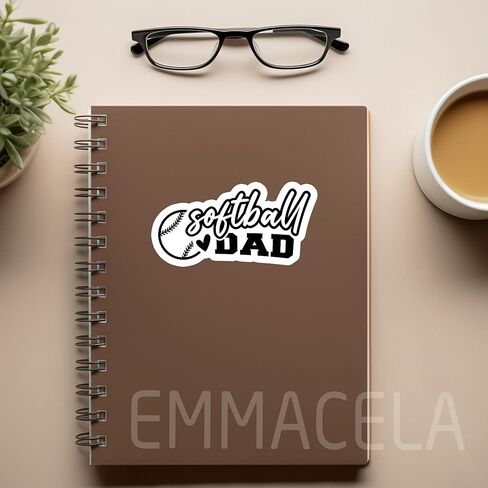 (3pcs) ملصق Coach Softball ، شارات الكرة اللينة ، ملصقات رياضية للكرة اللينة ، هدية للاعبين في الكرة اللينة ، فريق كرة اللينة - شارات الفينيل المقاومة للماء للكتب هواتف الكمبيوتر المحمول Tumblers زجاجات 3 × 2.3 بوصة in Kuwait