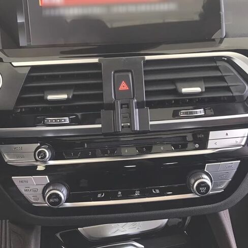 حامل هاتف السيارة متوافق مع BMW X3 X4 حامل الهواتف المحمولة قوسين Air Vents Interior Excalsions 2011 2012 2013 2014 2015 2017 2017 (for X3 2011-2017/x4 2014-2018) in Kuwait