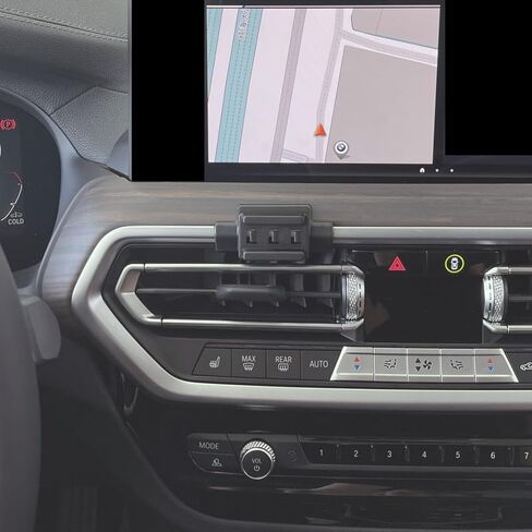 حامل هاتف السيارة متوافق مع BMW X3 X4 حامل الهواتف المحمولة قوسين Air Vents Interior Excalsions 2011 2012 2013 2014 2015 2017 2017 (for X3 2011-2017/x4 2014-2018) in Kuwait
