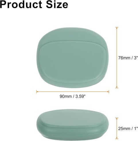 HARFINGTON Earbuds Cases, Wired Earphone Case Holder Organizer, Silicone Ear Buds Case Small for USB Cable, Earphones, Red in Kuwait