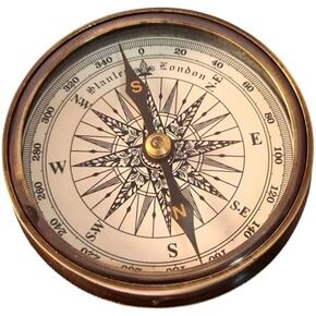 Collection Nautical 3 inch Maritime Brass Compass
