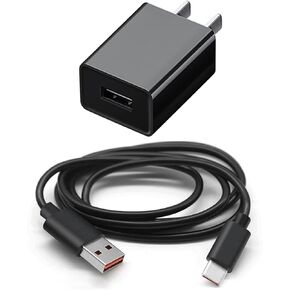 5V Power Adapter Charger Charging Cable Compatible with Cotsoco, COMFIER, LifePro, Lunix LX3 LX7 Cordless Electric Hand Massager Type C USBC Charger Cable