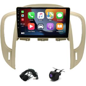 Radio Android 13 Car Stereo Radio Fit لـ Buick Lacrosse 2010-2013 9 بوصة لمشغل التنقل في شاشة اللمسات مع Carplay و Android Auto Support WiFi/GPS/FM/RDS/Bluetooth/SWC/احتياطي الكاميرا (2+32G)