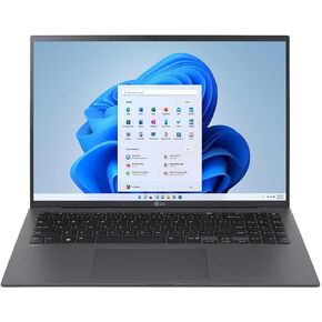 LG Gram 16Z90R 2023 Business Laptop 16" WQXGA IPS Touchscreen 12-Core Intel i7-1360P 16GB LPDDR5 512GB SSD Intel Iris Xe Graphics Thunderbolt 4 Wi-Fi 6 Backlit Keyboard Windows 11 Pro w/ONT 32GB USB