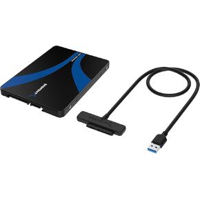 Sabrent mSATA to 2.5-Inch SATA III Aluminum Enclosure Adapter + USB 3.0 to SSD / 2.5-Inch SATA I/II/IIIHard Drive Adapter