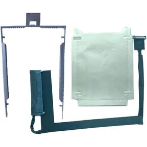 Fleshy Leaf SATA Hard Drive Caddy Bracket Tray with SSD HDD Cable Holder Tin Foil Replacement for Lenovo Thinkpad P52 EP520 DC02C00CR10