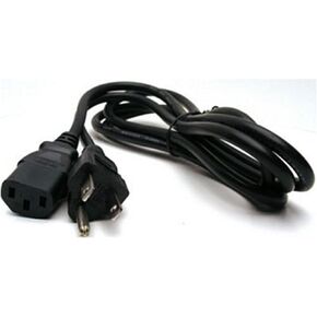 Parts Generic Cord Elna 45 68 Power 3-Prong Parts, Black