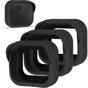 يوفر غطاء علبة السيليكون لـ Blink Outdoor 4 (Gen 4th) ، حالة السيليكون المقاوم للتسلية حماية كاملة من الكاميرا ، لكاميرا Blink Outdoor 4 المنزلية الجديدة بالكامل ، 3 عبوات