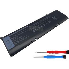 HWW New 11.4V 56Wh 8FCTC Battery Compatible with Dell XPS 15 9500 Precision 5550 Alienware M15 R3 M17 R3 69KF2 08FCTC 70N2F 070N2F 0M59JH 0P8P1P 0DVG8M Series,Black