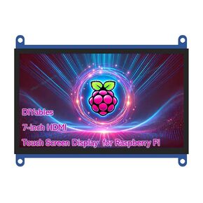عرض شاشة تعمل باللمس مقاس 7 بوصات لواجهة Raspberry PI-HDMI ، شاشة LCD التفاعلية لمشاريع Raspberry PI