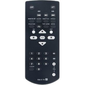 RM-X170 استبدال التحكم عن بُعد عمل لـ Sony XAV-V10BT XAV-AX100 XAV-AX1000 XAV-AX5000 XAV-AX5500 XAV-AX7000 XAV-AX8000