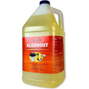 Kleenout - Citrus Deodorizer & Degreaser for Plaster Traps and Drains - Industrial strength treatment specifically designed for treating foul odors that occur in plaster traps - Used in professional dental practices