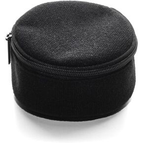 MEZE AUDIO | Carrying Pouch for Headphone Cables and Accessories | Soft Synthetic Fabric Zipper Pouch