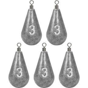 الصب المنطقي الصب غطس الجرس الأوزان صيد الأوزان 1/2oz-8oz إسقاط لقطة Dipsey الرصاص المال المالحة