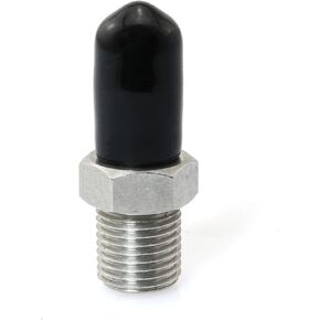 heyous Stainless Steel Paintball Air Gun Airsoft PCP Air Rifle 8MM Quick Plug Connector Check Valve One Way Foster Fill Nipple Adapter 1/8NPT