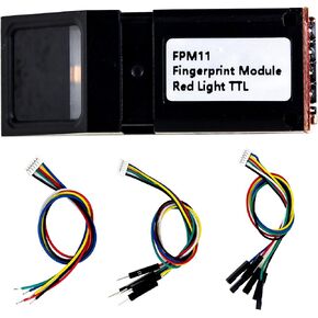 FPM11 FPM11A Green Light Optical Fingerprint Reader Sensor Module 6 Pins for Arduino Mega2560 UNO R3…
