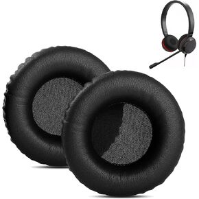 Earpads Cushion Compatible with Jabra HSC012 HSC016 HSC017 HSC018W Headsets Ear Pads Replacement with Softer Protein Leather and Memory Foam