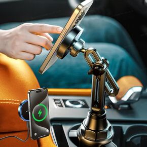 LISEN for Magsafe Cup Holder Wireles Charger &for MagSafe Car Mount Charger