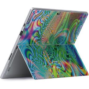 Maysyskins Skin متوافق مع Microsoft Surface Pro 8 - Dsycedelic | غلاف الالتفاف الواقي ، الدائم ، والفريد من نوعه | من السهل تطبيق الأنماط وإزالتها وتغييرها | صنع في الولايات المتحدة