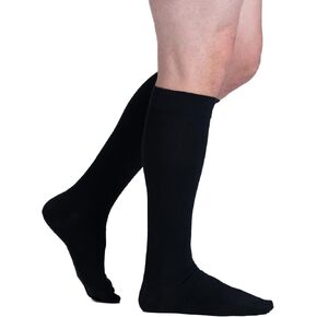 EvoNation Men & Women Knee High 15-20 mmHg Graduated Compression Cotton Socks – Moderate Pressure Compression Garment