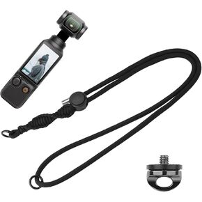 Shoulder Strap for DJI Osmo Pocket 3, Mobile 6 / SE/RS 3/3 PRO / 4 PRO/OM 5 Stabilizer with D-Ring Screw
