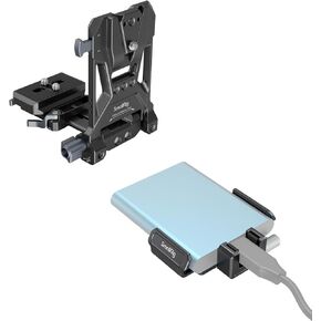 SMALLRIG Bundle SSD Mount Bracket SSD Holder V Mount Battery Plate