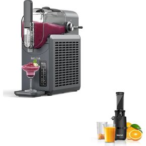 Slushie Machine S2.0 Bundle with Cold Press Juicer Compact