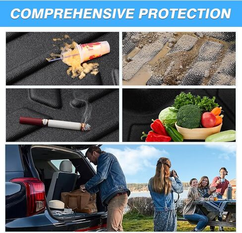 Powerty Fit for Trunk Mat Buick Encore 2013-2022 / Chevrolet Trax 2014-2023 All Weather TPO Rear Cargo Liner in Saudi Arabia