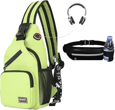 عبور حقيبة فتح حقيبة الظهر ، حقيبة صدر كروسة حقيبة صدر غير رسمية مع حزمة الخصر الحزام للنساء رجل in Kuwait