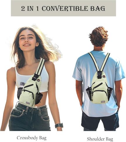 عبور حقيبة فتح حقيبة الظهر ، حقيبة صدر كروسة حقيبة صدر غير رسمية مع حزمة الخصر الحزام للنساء رجل in Kuwait