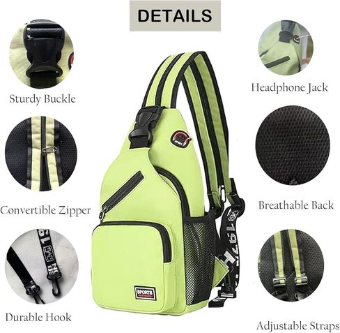 عبور حقيبة فتح حقيبة الظهر ، حقيبة صدر كروسة حقيبة صدر غير رسمية مع حزمة الخصر الحزام للنساء رجل in Kuwait