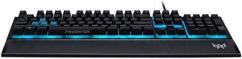 Acer Predator Aethon 100 Gaming Keyboard: Floating Keycaps Design - Anti-Ghosting for 19 Keys - UV Coated ABS Keycap - 16.8M RGB Colors + Six Lighting Effects in Saudi Arabia