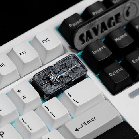 Artisan Keycaps Anime Keycaps Gaming Keycaps Resin Keycaps ESC Keycap Sword Keycaps, Armor Keycaps; Dragon keycaps for MX Switch Mechanical Keyboard (Sword Keycap-02) in Saudi Arabia