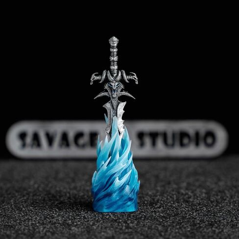 Artisan Keycaps Anime Keycaps Gaming Keycaps Resin Keycaps ESC Keycap Sword Keycaps, Armor Keycaps; Dragon keycaps for MX Switch Mechanical Keyboard (Sword Keycap-02) in Saudi Arabia