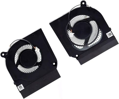 DC5V Replacement CPU Cooling Fans for Acer Predator Helios 300 PH315-53 (2020) AN515-44 A515-45 AN515-55 AN517-41 AN517-52 AN517-54 AN715-52 Series in Saudi Arabia