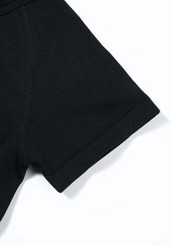 AUROLA Influence Crop Top Workout Shirts for Women, Ultra-Soft Seamless Gym T Shirts Short Sleeve Running Workout Tops in Kuwait