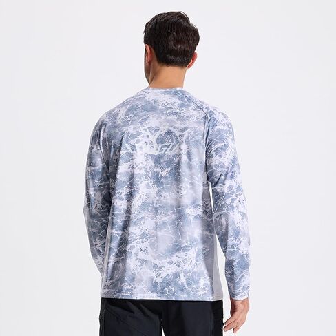 LOOGU Men's Camo Shirt Lightweight Turkey Hunting Shirt Camouflage Shirts for Men Long Sleeve Shirt in Saudi Arabia