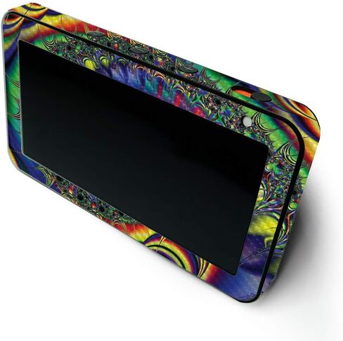 MightySkins Carbon Fiber Skin for Amazon Echo Show 5 (Gen 1 & Gen 2) - Acid | Durable Textured Carbon Fiber Finish | Easy to Apply and Change Style | Made in The USA in Saudi Arabia
