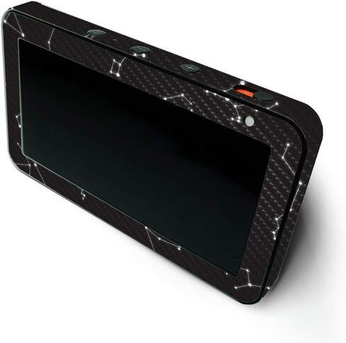 MightySkins Carbon Fiber Skin for Amazon Echo Show 5 (Gen 1 & Gen 2) - Acid | Durable Textured Carbon Fiber Finish | Easy to Apply and Change Style | Made in The USA in Saudi Arabia
