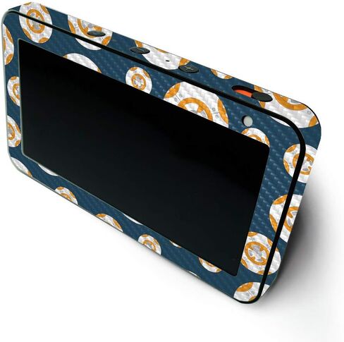 MightySkins Carbon Fiber Skin for Amazon Echo Show 5 (Gen 1 & Gen 2) - Acid | Durable Textured Carbon Fiber Finish | Easy to Apply and Change Style | Made in The USA in Saudi Arabia