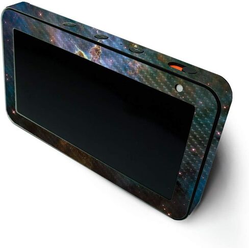 MightySkins Carbon Fiber Skin for Amazon Echo Show 5 (Gen 1 & Gen 2) - Acid | Durable Textured Carbon Fiber Finish | Easy to Apply and Change Style | Made in The USA in Saudi Arabia
