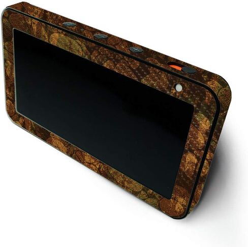 MightySkins Carbon Fiber Skin for Amazon Echo Show 5 (Gen 1 & Gen 2) - Eyes and Teeth | Durable Textured Carbon Fiber Finish | Easy to Apply and Change Style | Made in The USA in Saudi Arabia
