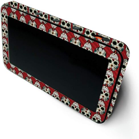 MightySkins Carbon Fiber Skin for Amazon Echo Show 5 (Gen 1 & Gen 2) - Eyes and Teeth | Durable Textured Carbon Fiber Finish | Easy to Apply and Change Style | Made in The USA in Saudi Arabia