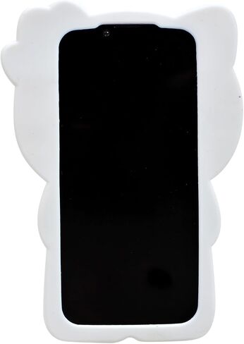 علبة الرسوم المتحركة لـ iPhone 15 6.1 "، Fashion Cute 3D Kitty Kawaii silicone Animal tective gel shockof gel cover for Kids Women Girls Boys (Black) in Kuwait