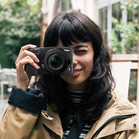 علبة كاميرا سهلة لكاميرا Nikon Z30 ، علبة السيليكون الناعمة الرفيعة التي تحمل غطاء حقيبة سفر غلاف مكافحة الكاميرا في جسم البشرة السوداء in Kuwait