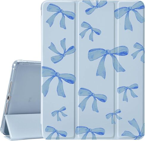 Case Bow Bow Pad Dark Blue Case لـ IPAD 10th Generation Case 10.9 بوصة-2022 ، مع قلم القلم الرصاص-Auuto Wake/Sleep ، واجهات الصدمات المقاومة للصدمات. in Kuwait