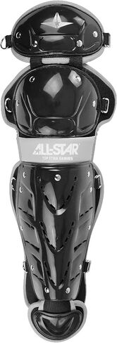 واقيات الساق من سلسلة Top Star من All-Star - أزرق ملكي، 13.5 بوصة، للأعمار من 9 إلى 12 عامًا - إكسسوارات البيسبول، مجموعة معدات البيسبول in Kuwait