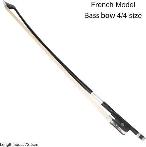 LIEKE Brazilwood Upright Bass Bow 4/4 Size French Model Double Bass Bow in Saudi Arabia