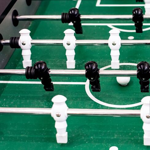 2PCS Foosball Replacement Players Set, Foosball Men, Plastic Soccer Player Set Replacement Parts for Football Table (Red, 2 Hexagon Nuts Included) in Kuwait